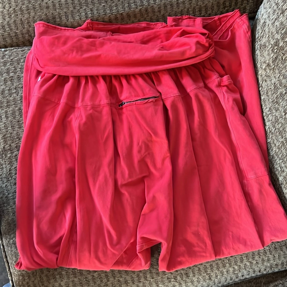 Women's Red Wide-Leg Lounge Pants - Picture 6 of 6